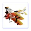 RC Factory Crak Pitts Mini Orange / Yellow EPP (600mm) RB401326 -Century Store 401326