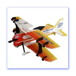 RC Factory Crak Pitts Mini Orange / Yellow EPP (600mm) RB401326