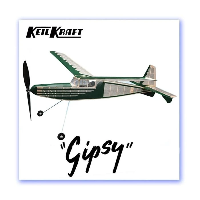 KEIL KRAFT Gipsy Rubber Powered Balsa Kit 3 KEIL KRAFT Gipsy Rubber Powered Balsa Kit