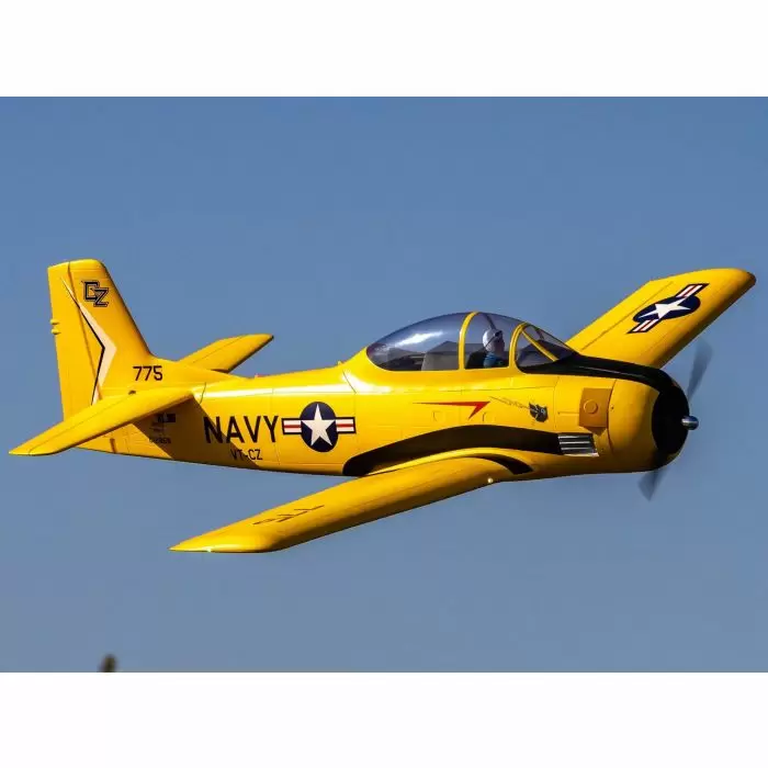Eflite Carbon-Z T-28 Trojan 2.0m BNF Basic With AS3X And SAFE Selec A-EFL013550 7 Eflite Carbon-Z T-28 Trojan 2.0m BNF Basic With AS3X And SAFE Selec A-EFL013550 - Image 5