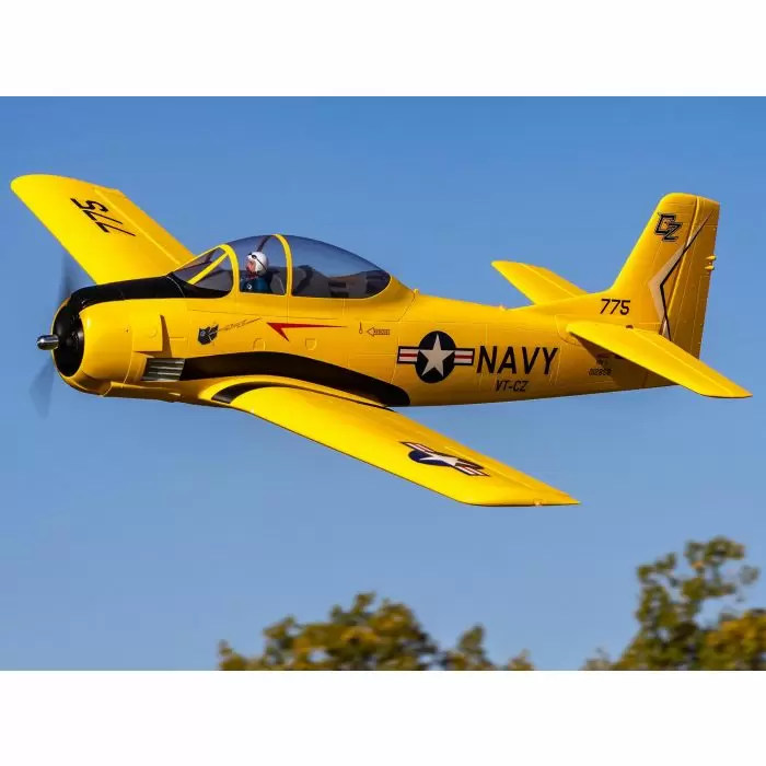 Eflite Carbon-Z T-28 Trojan 2.0m BNF Basic With AS3X And SAFE Selec A-EFL013550 5 Eflite Carbon-Z T-28 Trojan 2.0m BNF Basic With AS3X And SAFE Selec A-EFL013550 - Image 3