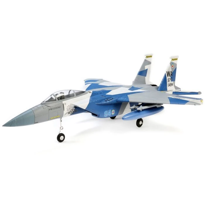 EFlite F-15 64mm BNF Basic W/AS3X SAFE A-EFL97500 3 EFlite F-15 64mm BNF Basic W/AS3X SAFE A-EFL97500