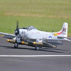 Seagull Models Skyraider 35 - 60cc 86in Grey SEA348G