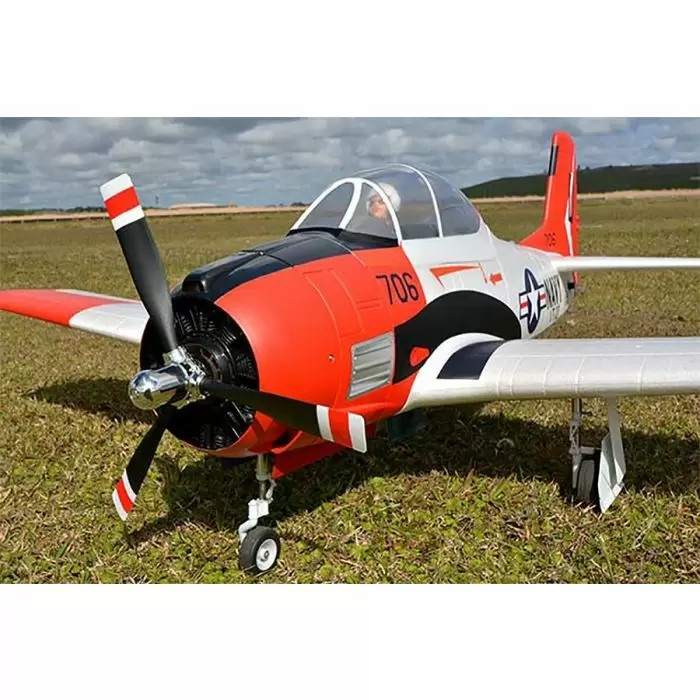 Fms T-28D Trojan V4 1400Mm Artf W/Reflex W/O Tx/Rx/Batt Fms083Pred-Refv2 4 Fms T-28D Trojan V4 1400Mm Artf W/Reflex W/O Tx/Rx/Batt Fms083Pred-Refv2 - Image 2