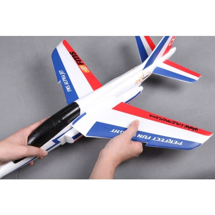 Fms 600Mm Free Flight Alpha Glider Kit (Blue And Red) FS0174R 15 Fms 600Mm Free Flight Alpha Glider Kit (Blue And Red) FS0174R - Image 13