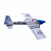 Max Thrust Pro-Built Balsa Ruckus Kit P-51 For I.C Or Electric (1-MT-BALSA-RUCKUS-C)